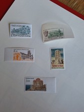 Serie De Timbres Neufs Non Dentelé 1985 N°2348a 2352 V.Photos