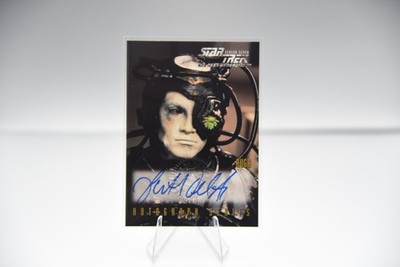 STAR TREK THE NEXT GENERATION SEASON 7 A10 JONATHAN DEL ARCO Auto Card SKYBox