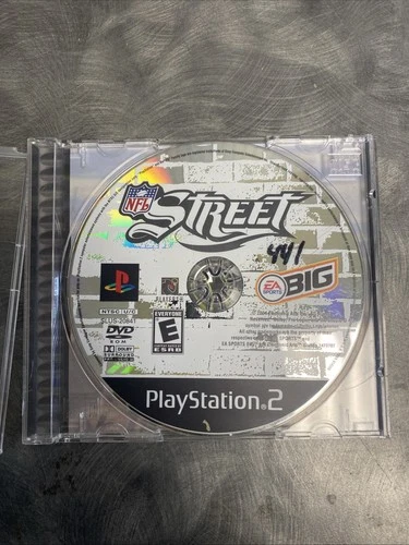 NFL Street (Sony PlayStation 2, 2004)(scratched Disc Still Plays)