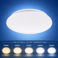15 In Led Round Flush Mount Ceiling Dimmable Multi Cct Light With Motion Sensor 15 In Led Round Flush Mount Ceiling Dimmable Multi Cct Light With Motion Sensor