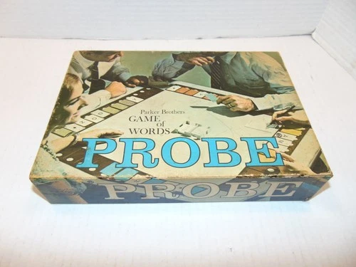 Vintage 1964 Parker Brothers PROBE "Game of Words" Board Game 100% Complete