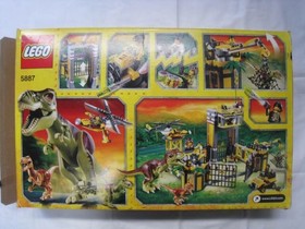 Used LEGO 5887 Dino Defense HQ Japan