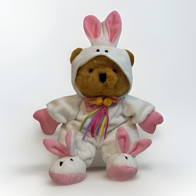 Bear Plush Rabbit Costume Outfit 16 Inch MTY Int'l. Stuffed Animal Easter Bunny