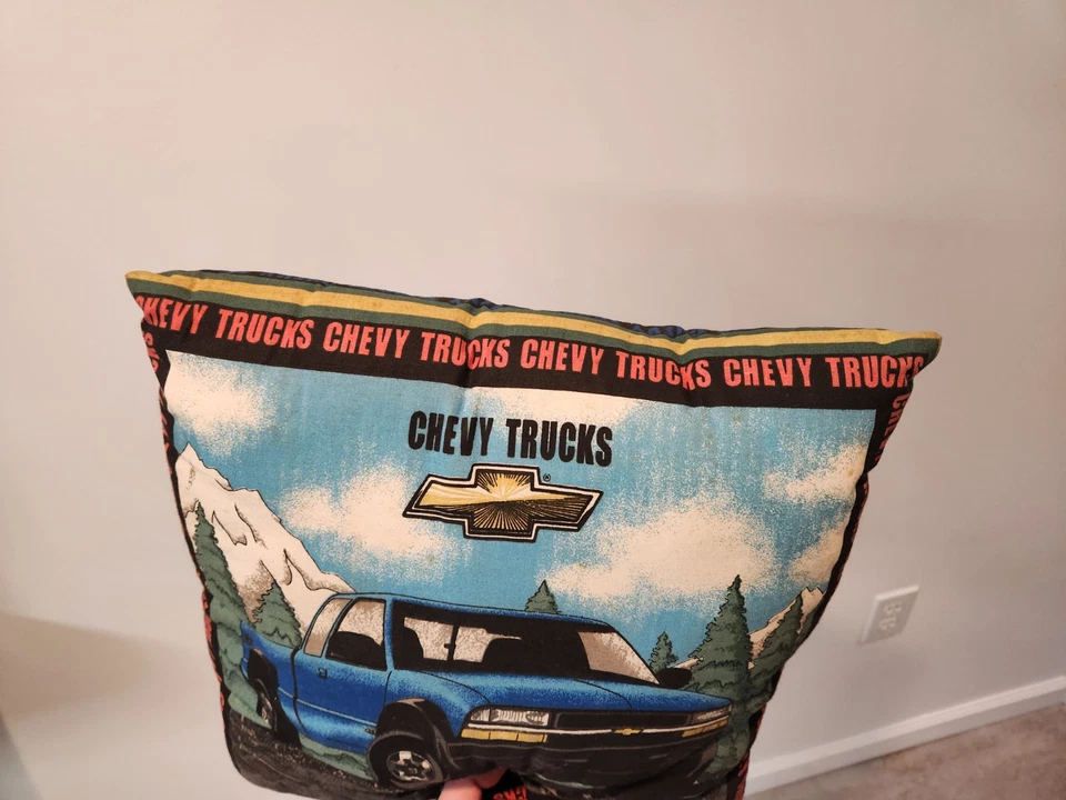 Almohada acolchada doble cara Chevy Silverado Truck S10 Silverado Foto 3 de 4