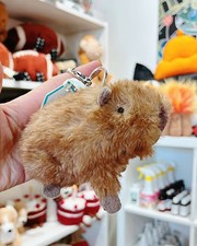 Jellycat Clyde Capybara Bag Charm Keychain Soft Plush Toy Gift NWT