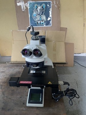 Leica DMI Inverted Fluorescence Microscope DAPI FITC Motor Stage As-Is