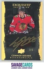 2023-24 UD The Cup Exquisite Collection Black Gold Auto Connor Bedard RC /5