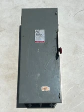 Westinghouse HUN363 Heavy Duty Safety Switch 100 Amp 600 Vac