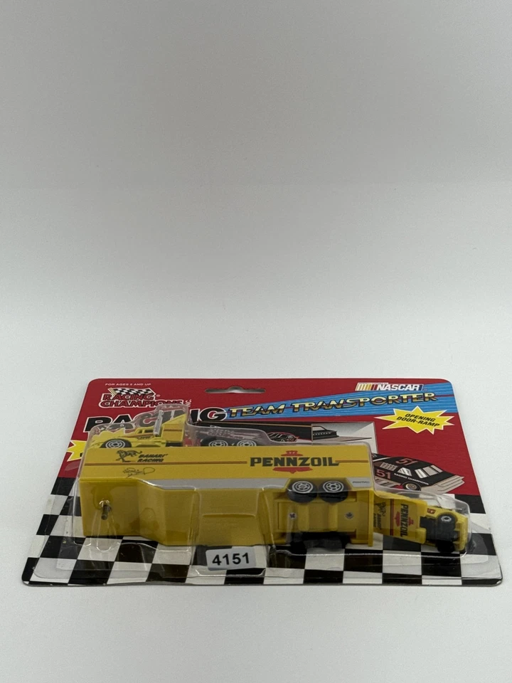 De colección Racing Champions NASCAR Team Transporter Pennzoil Bahari Die-Cast Nuevo Foto 2 de 4