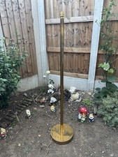 Vintage Brass Floor Lamp 133cm Mid Century Modern Retro Lighting Working