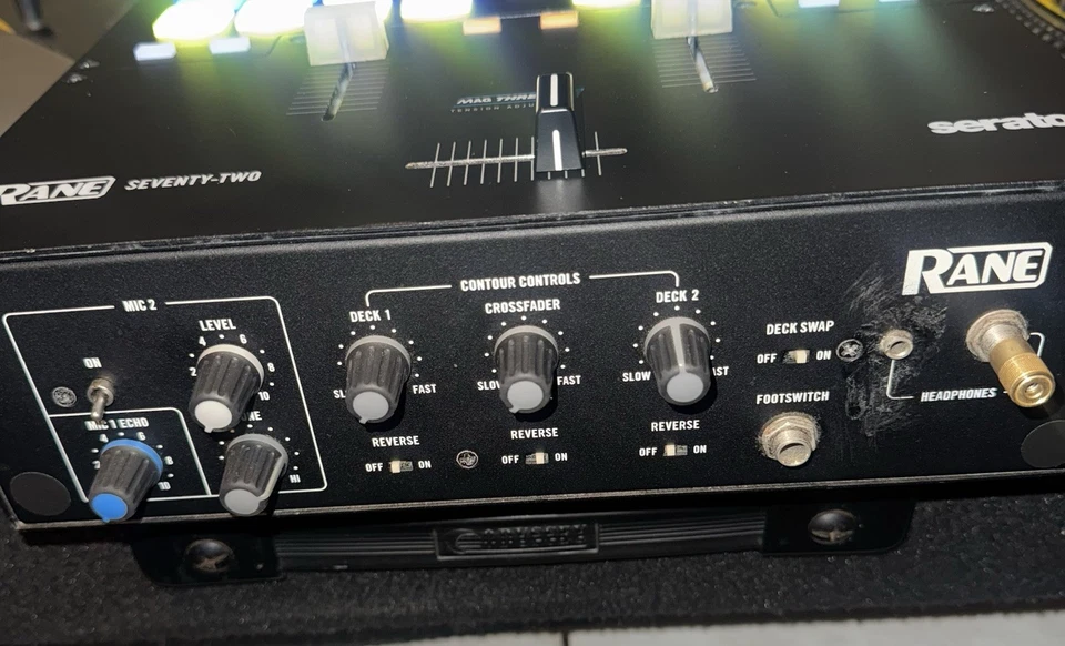 Rane Seventy-Two 2-Channel Performance DJ Mixer with Case - Image 2 of 4