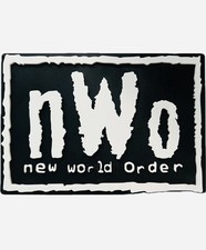 Decorative WWE WWF nWo New World Order Wrestle mania Wall Logo Room Sign Display