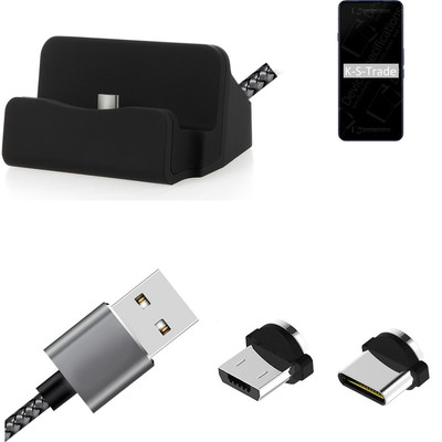 Docking Station für nubia Red Magic 7 + USB-Typ C und Micro-USB-Anschluss