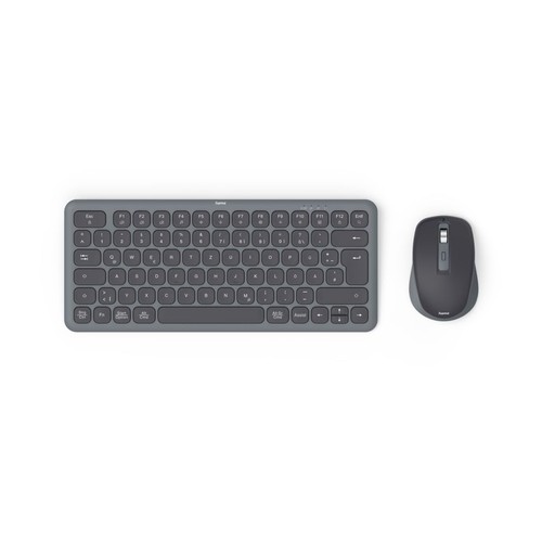 Hama Wireless Keyboard Mouse Set (Multi Device Keyboard and Mouse with Bluetooth - 第 1/10 張圖片