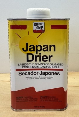 Klean Strip Japan Drier - Speeds Up Dry Time, Oil Based Paint & Enamel, One Pint
