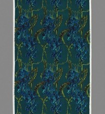 VINTAGE MID CENTURY FABRIC BY JANE DANIELS FOR HEAL'S. WILD ORCHID