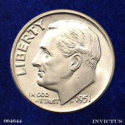 1951-D Roosevelt Dime (Brilliant & Uncirculated)