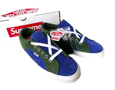 Deadstock Supreme x Vans Lampin Pro Dark Green Royal VN-0U2E9M8 Men Us9.5