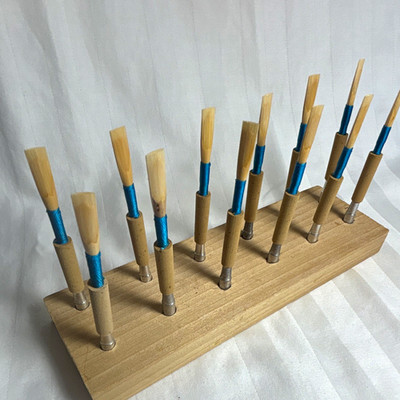 Oboe Reeds Lot - Finished with Teal Thread