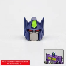 For EarthRise Shattered Glass OP Prime Head Upgrade Kit ABS Casting ACHAI STUDIO