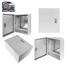 Steel Electrical Enclosure Wall Mount Junction Box Outdoor IP65 12" 16" 20" 24"