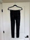 Spanx Faux Leather Leggings Black Size Medium Regular with Compression Waistband — photo 7
