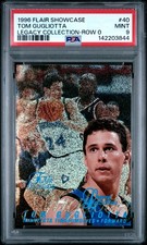 1996 FLAIR SHOWCASE LEGACY COLLECTION ROW 0 #40 TOM GUGLIOTTA 70/150 PSA 9