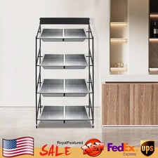 Commercial Sink Display Rack Sink Storage Rack for Commercial Sites with Wheels