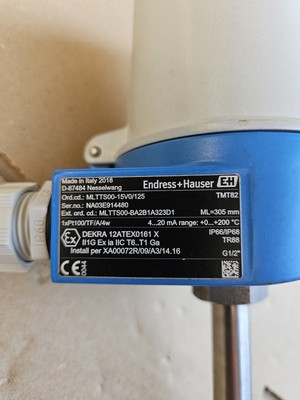 Endress+Hauser TMT82-MLTTS0O-15V0/125 Ex.proof Widerstandsthermometer Neu New