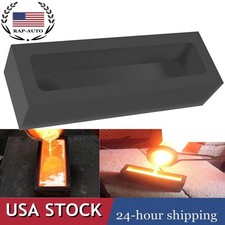 2KG Graphite Ingot Mold for Melting Casting Refining Gold Silver Brass Metal