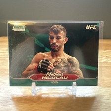 2025 Topps UFC Stadium Club Matheus Nicolau Teal Foil