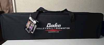 Baden Volleyball / Badminton Set with Net, Bag, and Ball Factory Sealed 