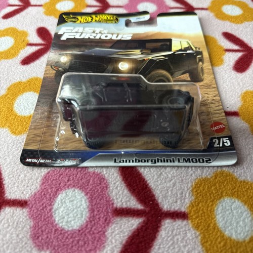 LAMBORGHINI LM002 BLACK "FAST & FURIOUS" DIECAST MODEL CAR BY HOT WHEELS JBL86 - Picture 5 of 6
