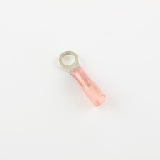 22-18 Ga. Heat-Shrink Ring Terminals, 8 Stud - pack of 25
