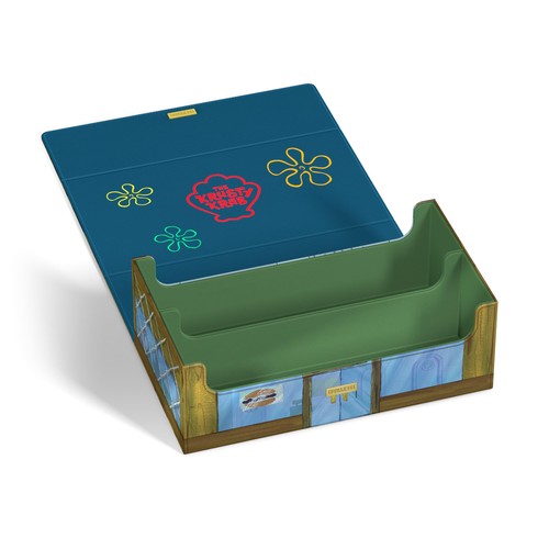 - Squaroes - Arkhive 800+ - Spongebob Squarepants - Collectors Case - Krusty ... - Picture 3 of 8