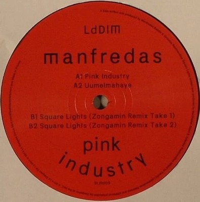 Manfredas - Pink Industry (12'') Vinyl Schallplatte - Tech House Disco - NEU