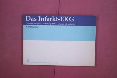 308019 Rainer Klinge DAS INFARKT-EKG Georg Thieme Verlag Differentialdiagnose ·