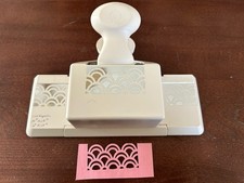 Martha Stewart Paper Punch Triple Scallops Edge Border Adjustable Punch