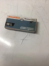 Osram Sylvania 755 Miniature Lamps Box of 10 (1 Bulb Missing), S-054