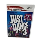 JUST DANCE 3 (WII) DISC + CVR ART + MANUAL - NO CASE - VERY GOOD