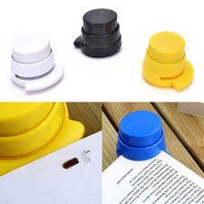 1X Office Home Staple Free Stapleless Stapler Paper Binding Binder Papercl iy