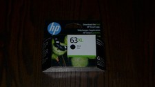 Genuine HP 63XL High Yield Black Ink Cartridge F6U64AN Brand New - Exp 12/2024