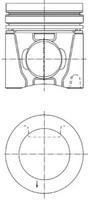 Kolben Kolbenschmidt 40276600 FüR FM9 Volvo Fm 8300 9300 9400
