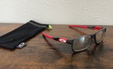 OAKLEY OY8013-0349 Youth Full Count Eyeglasses 49-14 - Gray Smoke Framed Only