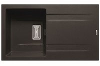 KüChenspüLe 86X50Cm EinbauspüLe Kartesio Hahnloch AbtropffläChe Ab 45Cm Schrank