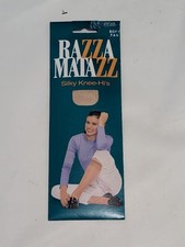 Vintage Stockings - Razzamatazz Silky Knee Hi  one Size  Colour - Soft Tan