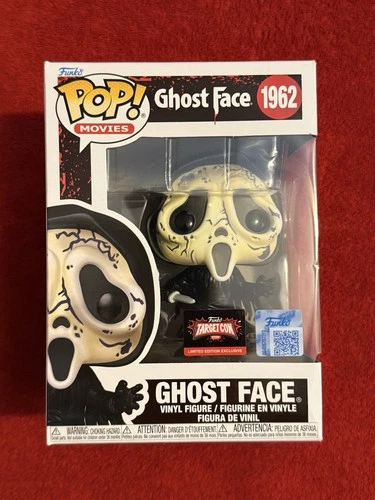 Funko Pop Movies Ghost Face #1962 2026 TargetCon Exclusive SEE PICTURES
