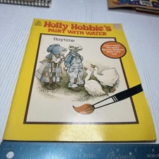 Holly Hobbies Paint With Water Vintage Paint And Activity Book