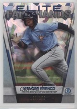 2019 Bowman Chrome Elite Farmhands Atomic Refractor 125/150 Wander Franco uk2