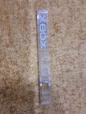 TRAY BEZEL CRYSTAL FOR ORIGINAL XBOX  LIMITED EDITION  100% ORIGINAL
